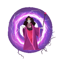 Darshanjsh black magic queen dark Sticker