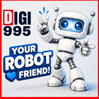 Cute Robot GIF by Digi 995