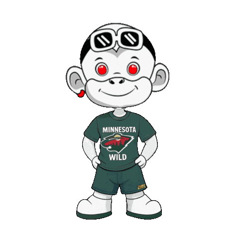Minnesota Wild Sticker by Zhot Shop