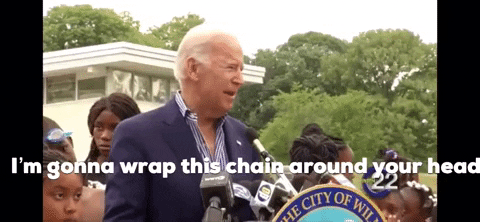 Cid73 biden corn pop wrap this chain around your head GIF