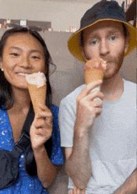 claireandpeter ice cream dramatic gelato claireandpeter GIF