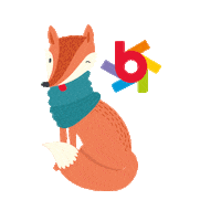 fox brandili Sticker