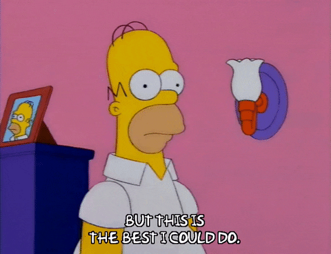 disappointed homer simpson GIF