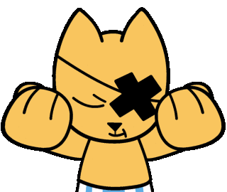 bricxart cat motivation pirate you got this Sticker