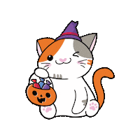 Trick-Or-Treat Halloween Sticker by Petique, Inc.