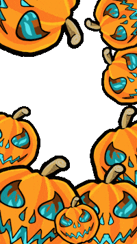 Jack-O-Lantern Halloween Sticker