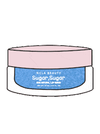 Lip Scrub Sticker by NCLA Beauty