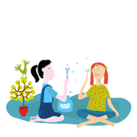 Friends Sticker by Catapulta Editores