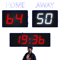 50 Away Sticker