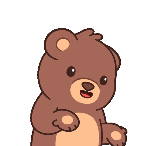 Teddy Bear Sticker by BEARISH