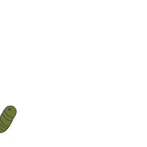 Snake Worm Sticker