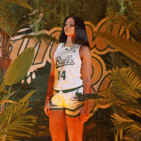 Womens Basketball GIF by USF Athletics