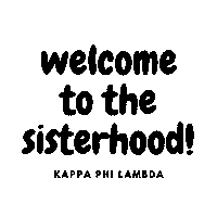 Kpl Kappas Sticker by Kappa Phi Lambda Sorority