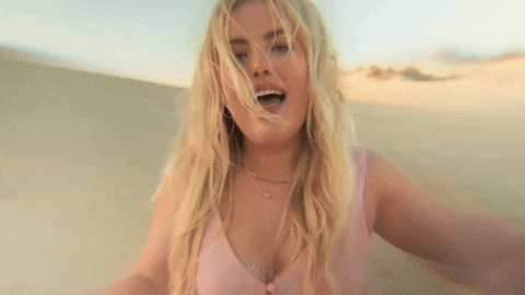 Country Music Beach GIF by MaRynn Taylor