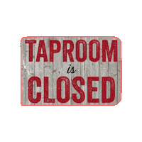 Closed Sticker by Ithaca Beer