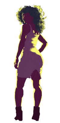 RaulAllen girl fire woman wind Sticker