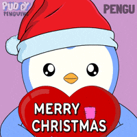Merry Christmas GIF by Pudgy Penguins
