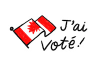 k00 vote canada election i voted Sticker