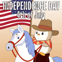 United States Usa GIF by Pudgy Penguins