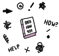 design text Sticker by Equal Parts Studio
