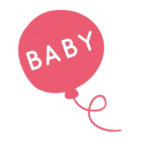 Baby Balloon Sticker by Tiniloo