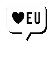 iloveeu_shop white europe eu europa Sticker