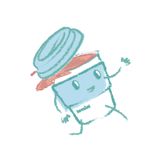 Heart Tea Sticker by INTEGR8