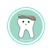PurrfectLittleArtShop teeth tooth dentistry dental art Sticker