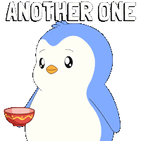 Another One Penguin Sticker by Pudgy Penguins