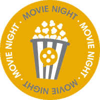 Fun Popcorn Sticker by Vaughan Film Festival