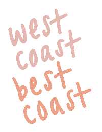 West Coast Pink Sticker