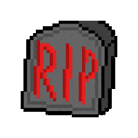 Game Over Death Sticker by Deadstream