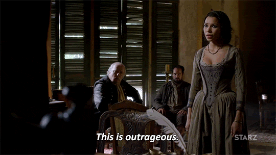 angry season 4 GIF by Black Sails