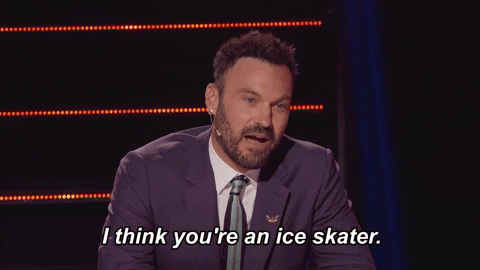 Brian Austin Green Ice Skater GIF by The Masked Dancer