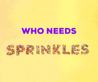 Happy Birthday Sprinkles GIF by Birthday Bot