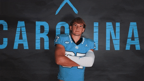 University Of North Carolina Football GIF by UNC Tar Heels