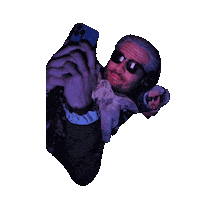 Look At Phone Smiling Sticker