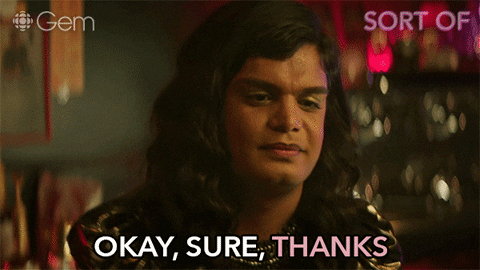 Thank U Yes GIF by CBC