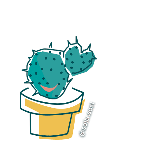 Spring Plantlover Sticker by Salix Sostenible