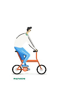 Illustration Bike Sticker by Stadt Augsburg