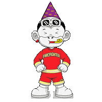 Fire Department Firefighter Sticker by Zhot