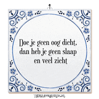 Humor Focus Sticker by Tegelspreuken.nl