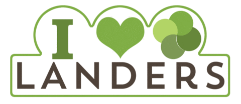 Landersph Sticker by LANDERS SUPERSTORE