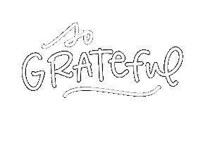 Grateful Sticker by CallieRian