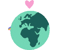 Rainbow Love Sticker by We Create Space