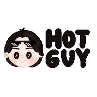 Sexy Hot Guy Sticker