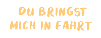 Dubringstmichinfahrt Sticker by wefox