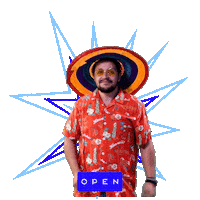 Ricardo Sticker by Open Plaza