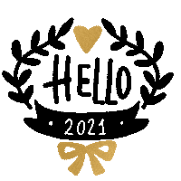 New Year Sticker