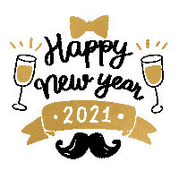 New Year Sticker